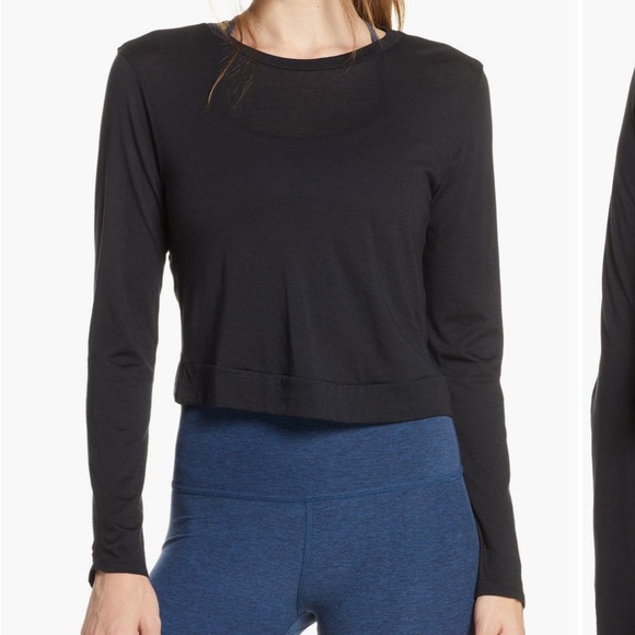 Beyond Yoga Back Out Cropped Pullover EUC XS - Picture 4 of 11